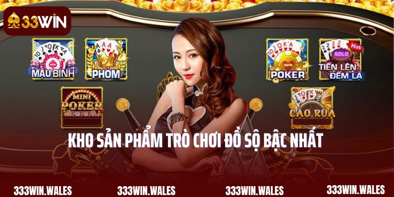Kho sản phẩm trò chơi đồ sộ bậc nhất